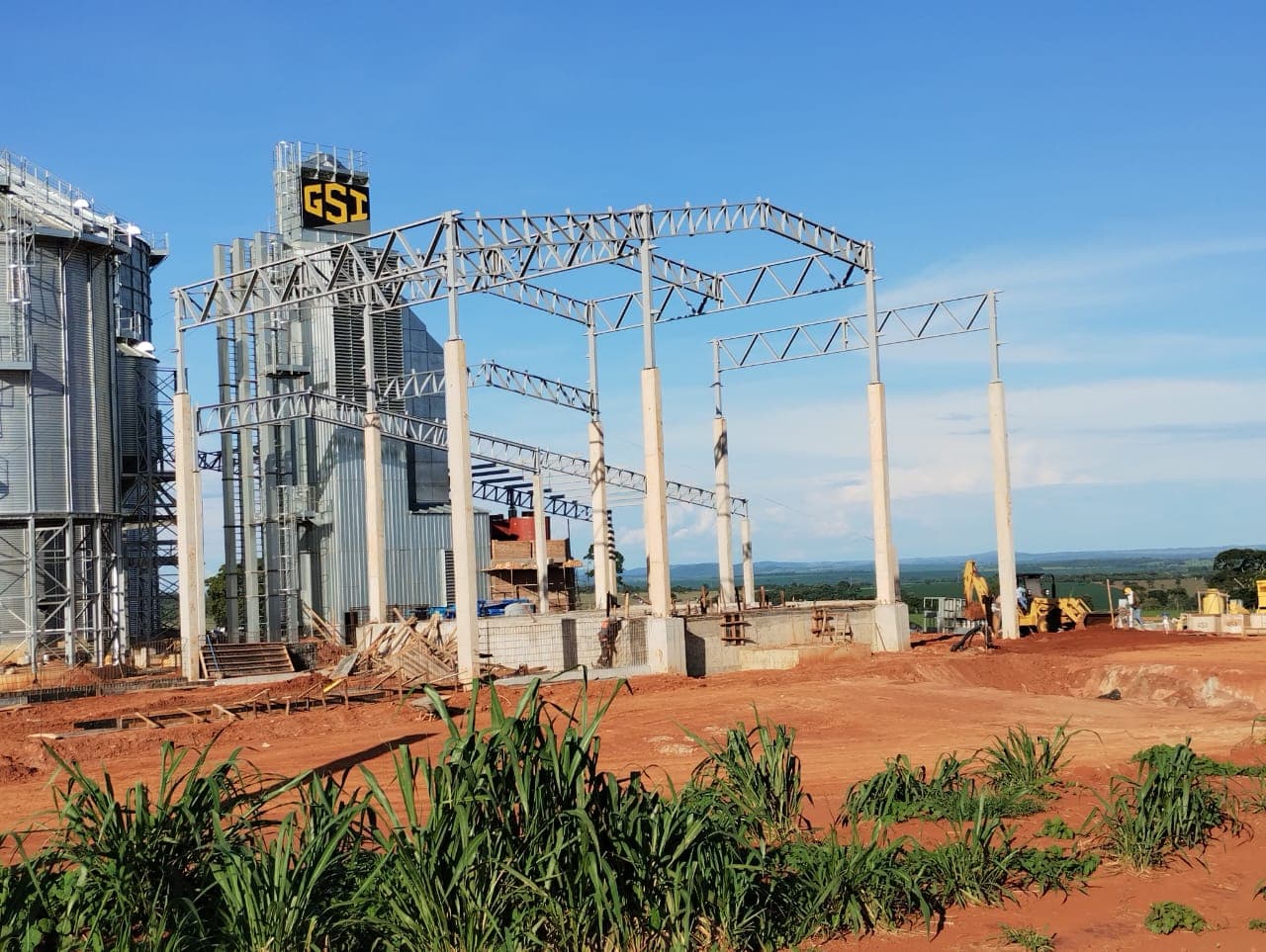 Cobertura da moega, fornalha e expedição — Firminópolis, GO — foto 5